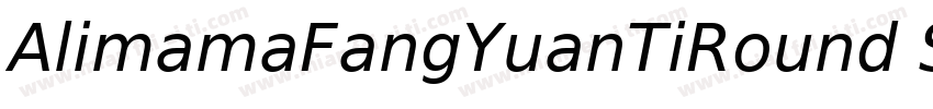 AlimamaFangYuanTiRound SemiBold字体转换